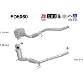 Filtro antiparticolato / particellare, Impianto gas scarico AS - FD5060