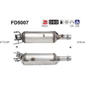Filtro hollín/partículas, sistema escape AS - FD5007