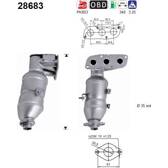 Katalysator AS - 28683