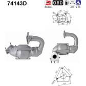 Katalysator AS - 74143D