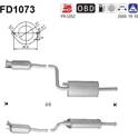 Roetfilter, uitlaatinstallatie AS - FD1073