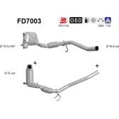 Roetfilter, uitlaatinstallatie AS - FD7003