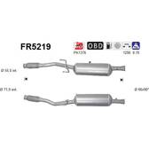 Roetfilter, uitlaatinstallatie AS - FR5219
