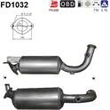 Ruß-/Partikelfilter, Abgasanlage AS - FD1032