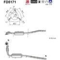 Ruß-/Partikelfilter, Abgasanlage AS - FD5171