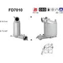 Soot-/ Particle Filter, exhaust system AS - FD7010