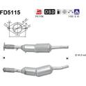 Sot-/partikelfilter, avgassystem AS - FD5115
