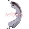 Bremsbackensatz ASHIKA - 55-03-318