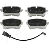 Bremsbelagsatz hinten ASHIKA - 51-00-0913