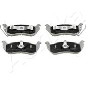 Bremsbelagsatz hinten ASHIKA - 51-09-904