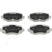 Bremsbelagsatz hinten ASHIKA - 51-09-913
