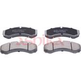 Front brake pad set ASHIKA - 50-00-0011