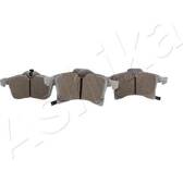 Front brake pad set ASHIKA - 50-00-0032