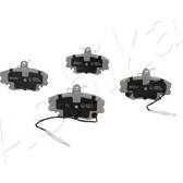 Front brake pad set ASHIKA - 50-00-0037