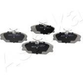 Front brake pad set ASHIKA - 50-00-0039