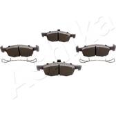 Front brake pad set ASHIKA - 50-00-0090