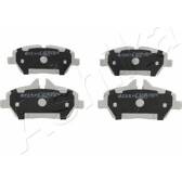 Front brake pad set ASHIKA - 50-00-0108