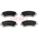 Front brake pad set ASHIKA - 50-00-0707