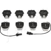 Front brake pad set ASHIKA - 50-00-0912