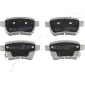 Rear brake pad set ASHIKA - 51-00-0209
