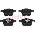 Rear brake pad set ASHIKA - 51-00-0318