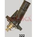 Thermostat, Kühlmittel ASHIKA - 38-03-322