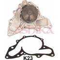 Water Pump, engine cooling ASHIKA - 35-0K-K23