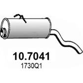 Silencioso posterior ASSO - 10.7041