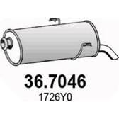 Tłumik końcowy ASSO - 36.7046