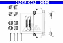 Accessory Kit, brake shoes