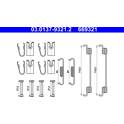 Accessory Kit, brake shoes ATE - 03.0137-9321.2