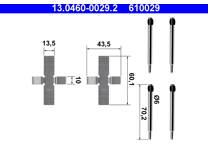 Accessory Kit, disc brake pad