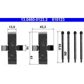 Accessory Kit, disc brake pad ATE - 13.0460-0123.2