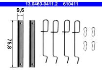 Accessory Kit, disc brake pad