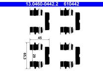 Accessory Kit, disc brake pad