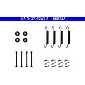 Accessory Kit, parking brake shoes ATE - 03.0137-9243.2