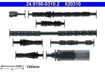 Brake pad wear sensor
