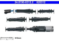 Brake pad wear sensor