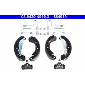 Brake Set- drum brakes ATE - 03.0420-4019.3