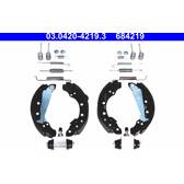 Brake Set- drum brakes ATE - 03.0420-4219.3