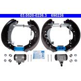 Brake Set- drum brakes ATE - 03.0520-0226.3