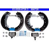 Brake Set- drum brakes ATE - 03.0520-0728.3