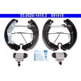 Brake Set- drum brakes ATE - 03.0520-1415.3
