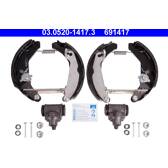 Brake Set- drum brakes ATE - 03.0520-1417.3