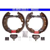 Brake Set- drum brakes ATE - 03.0520-2222.3