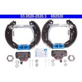Brake Set- drum brakes ATE - 03.0520-2520.3