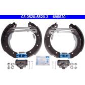 Brake Set- drum brakes ATE - 03.0520-5520.3