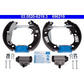 Brake Set- drum brakes ATE - 03.0520-6219.3