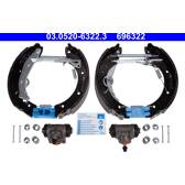 Brake Set- drum brakes ATE - 03.0520-6322.3