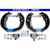 Brake Set- drum brakes ATE - 03.0520-9420.3